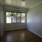  Gordonvale QLD, 4865 3 bedroom home with an additional 4 th room located at the back of the property with ensuite.  Air conditioned living area open to kitchen compete with overhead cupboards, dishwasher and gas stove. All bedrooms air conditioned and have robes.  Double remote gate keeps property secure. Long carport/open patio, large 3 bay shed with 2 roller doors. Large rear fenced yard also has a sand pit and large garden shed. Avail 01/10/2014. Pets Neg 