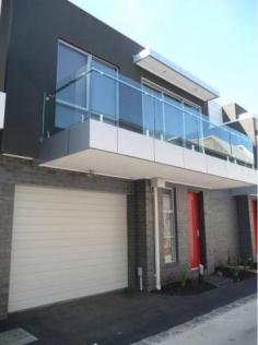  TH 3/121 Donald Street Brunswick East Vic 3057 This brand new townhouse showcasing eye catching contemporary design is sure to impress! Located
 in the heart of Brunswick East, this property comprises two generous 
bedrooms both with built-in robes and en-suite, a good sized study nook,
 well-appointed kitchen and light-filled, open plan living/dining areas,
 which open out to a great sized balcony. This combination providing for
 the perfect recipe for entertaining! Additional features remote control
 garage, split system heating/cooling, gas cooking, dishwasher and 
separate laundry room. Superbly located near Lygon St, with 
plenty of public transport options and cafes, restaurants, local 
shopping and the Merri Creek Trail all within walking distance, this 
property is sure to be snatched up quickly! 