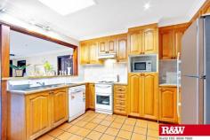 28 Hartington St Rooty Hill NSW 2766 LARGE 1/4 ACRE BLOCK - 1075M2! OPEN HOME SATURDAYS AT 11:30AM TO 12:00PM * 5 Bedroom brick veneer home * Set on a 1/4 acre block - 1075m2 * Separate lounge room * Good size Tasmanian Oak timber kitchen with dishwasher * Large, open plan & tiled family/dining * Mirrored built-in wardrobes & ceiling fans * Tiled flooring throughout living areas * 2nd shower & toilet * In-ground salt water swimming pool * Double carport/entertaining area * Side access to the rear yard * Quality location surrounded by similar homes * Short distance to local shops, schools & transport * Currently leased at $500 per week * Possible granny flat potential (STCA) * Ideal investment opportunity 28 Hartington Street Rooty Hill will be auctioned on Saturday 20th September 2014 at 12:00pm on site (unless sold prior) 