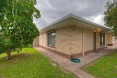 1/91 Tolley Rd St Agnes SA 5097 Opportunity Knocks! 
 This tightly held, single level strata group of only 6 units does not offer a property for sale very often, so don’t miss out! 
 Ideal as an investment or as an owner occupier, it boasts two bedrooms,
 lounge & kitchen plus a courtyard garden and lock up car 
accommodation. The property has a split system reverse cycle air 
conditioner and a cosy gas heater plus the very cost saving benefits of 
solar panels. Positioned perfectly for easy access to transport, shopping and a short commute to the CBD, what more could you want! 
 Priced at only $234,950 this could be your chance to buy near city real
 estate at an affordable price and invest in your future. For all enquiries please contact Beverley Philpott 0414 880 001 
 UNDER OFFER 

 
 
 
 
 
 
 
 

 Open for Inspection 
 By Appointment 