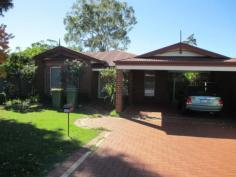  103 Knutsford Ave, Rivervale, WA 6103 4 bedroom 2 bathroom home with alarm and walk in robe in master bedroom and built in robes in the other 3 bedrooms. Separate lounge and dining, family room with split system air conditioner, kitchen with gas hotplates, electric oven and dishwasher, undercover alfresco entertaining area at rear, double carport and window locks and deadbolts throughout. Easy care lovely reticulated gardens and great outdoor entertaining area.  Close to transport, easy access to the airports, prime location near the Belmont Forum Shopping Centre and only minutes to the river and Crown Casino!  Property just needs some TLC - reap and reward!  Current tenants have a lease until April 2015.  Viewing by appointment only. 