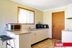 2/20 Blenheim Ave Rooty Hill NSW 2766 OPEN HOME SATURDAY 6TH SEPTEMBER AT 12.30PM TO 1.00PM * 3 Bedrooms with mirrored built in wardrobes * Separate lounge room with split air conditioning * Separate dining room * Electric cooking kitchen * Second toilet in laundry * Combined bathroom * Good sized courtyard * Side access * Single lock up garage * Currently leased at $370.00 per week * Ideal location close to King Abdul College 