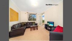  12/1 Ralston Street, Lane Cove, NSW 2066 Perched on the top floor of this well maintained security building of only 12 apartments is this well proportioned home unit offering modern conveniences with bright interiors. Features include; - 2 good sized bedrooms (both with built-ins) - Formal lounge & separate dining room - Modern kitchen with internal laundry attached - Renovated bathroom with separate WC - Sundrenched balcony with private, leafy outlook - 2 x adjacent single lock-up garages... extremely rare! 