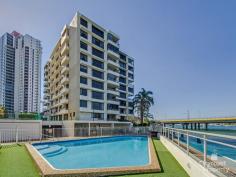  77 Brighton Parade Southport QLD 4215 Property ID: 105999906 Overview Land Size: 			 Bedrooms: 	 2 Pricing: 	 $439,000 		 Bathrooms: 	 2 Sale Format: 	 Exclusive 		 Garage: 	 1 **** UNDER CONTRACT **** *********************** RIVERFRONT POSITION. Rarely available, this East-South "Riverpoint" unit on Level 4 offers a spacious floor plan and spectacular water/city views from every living room. Superb by day and amazing by night, this panoramic vista is never to be built out and will quite simply take your breath away. Within a boutique "residential only" building of just 37 apartments you'll enjoy a CBD location where you can leave the car and easily walk to shopping centre, dining, tram and Broadwater. Whether for owner or investor, in this location - you could do no wrong. PROPERTY HIGHLIGHTS: • 2 Generous bedrooms with walk-in robe and built-in-robe • 2 Bathrooms (including ensuite to master) • Study nook • Secure basement car parking for 1 vehicle plus additional storage space and visitor parks • 2 Living areas including open plan lounge plus additional covered and enclosed balcony / sun room • A/C to main living • Swimming pool + BBQ area • Boardwalk and direct River Access • Boat ramp • Jetty with winch for Jetski • Brand new elevator to building • Modest body corporate (approx $88pw) • Formally rented for $450pw fully furnished with potential for increase with a few modern updates. • On site management and quiet resident community • This is a quality building with a timeless facade. Our owner has priced to sell and we welcome your inspection anytime by appointment or at scheduled open homes. Features Indoor 	 Outdoor 	 Security 	 Eco Built in robes 	 Spectacular view 	 Secure building 	 Large approx 125m2 	 Enclosed balcony 	 Secure parking 	 Updated kitchen 	 Pool 		 Ensuite to Main 	 Riverfront position 		 A/C 			 Inspections Anytime by appointment 