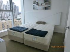 11506/82 Marine Parade Southport Qld 4215 2 Bedroom Fully Furnished Apartment on the 15th floor H2O Broadwater is a permanent residential building (no holiday makers or schoolies here) and is located on Marine Parade at Southport, opposite the Broadwater Parklands and just a short walk to the Southport CBD and Australia Fair Shopping Centre. H2O Broadwater has a swimming pool, gymnasium and BBQ area for the enjoyment by tenants along with a mix of retail outlets on the ground floor including restaurants and convenience store. Our stores include Lucky 7 Convenience Store, Giri Kana Vegan Café, Yuzu Japanese Lounge, Avial Indian and C'est La Vie now open. 