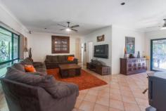 6 Nyrang Dr Pimpama QLD 4209 DRIVE INTO YOUR WORLD
				 PRICE REDUCED - DON'T MISS THIS OPPORTUNITY! 
					TRANQUILLY PLUS MAN CAVE!! 
 
Looking for a private hideaway? Then don't miss out on this rare 
opportunity to secure a property of this size with this much space in 
the absolute perfect location! 
 
Situated on a massive 5936m2 block this home has to been seen to be 
appreciated, offering everything you could need for a relaxed country 
feel yet so close to the urban hustle. From the gardens to the pool, 
entertaining areas and large livings spaces, this property has so much 
to offer. If you're seeking a change of pace, need that extra space or 
just enjoy your privacy then this property is a must to inspect! 
 
THE HOME: 
 
3 Bedrooms all with built in robes and ceiling fans 
Large study with its own entry 
Main bedroom is of good size and features a walk in robe and dressing 
area, an ensuite bathroom with large corner spa, a split system air 
conditioning unit and glass sliding door that leads out to the tropical 
gardens 
2nd bedroom has its own entry leading out to the tranquil gardens 
There are 2 large living and dining rooms both formal and informal 
Spacious home-style kitchen with walk in pantry includes dishwasher and views out to the pool 
Laundry with plenty of storage space 
Full covered bull nose verandas surround the home 
Coonara heating for those cooler nights 
Fully tiled throughout and views to the gardens from every room in the house 