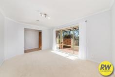  6/36 Sandover Circuit Amaroo ACT 2914 Set high on the hill in this quiet, leafy complex of only 14 quality 
townhouses, Tall Trees boasts a serene central 'park' featuring numerous
 mature eucalypts, lawns and plenty of room for picnics. Yet adjacent is
 access to the path taking you quickly to the lakeside reserve just a 
street away, where a leisurely stroll takes you to the quaint Yerrabi 
shops & restaurants. 
Located in the southeastern corner of the development, No 6 has no 
common walls with other properties, ensuring your quiet enjoyment in 
this beautifully presented home. This stunning home has been completely 
repainted plus the carpets have been replaced with new. Simply put there
 is not a cent to spend! There are two separate living areas, open plan 
family/kitchen/meals area which features some water views of Yerrabi 
Pond, large master bedroom with walk-in robe and ensuite, 2 other 
bedrooms with built-in robes, bathroom, laundry and separate toilet. 
Adjoining is a double lockup garage which has had part of one side 
converted into a craft room - this could be removed if desired. 
There is a weatherproof pergola adjacent to the laundry allowing 
all-weather clothes drying. Your year round comfort is assured with 
sunny north and east aspects, lovely large and private deck next to the 
covered verandah, plenty of yard space on all four sides, plus ducted 
gas heating for the cooler months. The property is well fenced and would
 be ideal for small pets and young children. EER 3.5 
Features: 
Two separate living areas 
Sunny east & north aspect 
Quiet location 
Fresh paint throughout 
New carpet 
Double garage or single with craft room 
Large garden shed 
Open plan kitchen/family/meals area 
900mm gas cooktop 
Bathrooms tiled to the ceiling 
Built in robes to all 3 bedrooms 
Body Corporate $480/qtr 
Potential rent $450/wk 