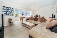  1/107 Arden StreetCoogee NSW 2034 spacious, light and surprisingly quiet, this welcoming apartment resides in a boutique security block of just nine. invitingly low maintenance and finished with understated modern appointments throughout, it is no more than a short walk to clovelly cafe society and the sparkling waters of coogee & clovelly beach.  - awash with the natural light of a side northern aspect - impressively well proportioned, one minor common wall - generous double bedrooms, remote lock up garage  - expansive entertaining with enclosed sunroom - user-friendly kitchen comes with caesar stone benches - renovated bathroom plus 2nd w.c - tiled floors, internal laundry and security intercom - just a stroll to regular transport, shops and gordons bay - currently rented for $750.00 per week  