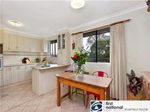 Penrith NSW 2750 Immaculately presented bright solid apartment situated in a small security complex of four units and located in Penrith City. Easy access to City centre, train, district hospital, university and Westfield Plaza. Some features: Two bedrooms fitted with built- in mirrored robes and ceiling fans; Renovated kitchen with generous cupboard space, modern bathroom, dining room, separate spacious living room with split system air-conditioner and generous sized balcony. Plenty of storage with linen cupboard in laundry and hallway. Lock up garage and separate lockable storage room. This unit also features security alarm, intercom system and security screen doors. Ideal home or astute investment. Book an appointment before it is too late!!