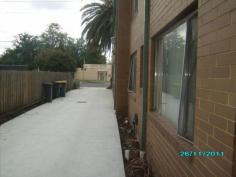  5/125 ANDERSON Albion Vic 3020 Burnham Real Estate is proud to present this freshly painted 1 bedroom 
unit in a great location! Close to transport, shopping and schools, this
 spacious property is tiled throughout, featuring large open plan 
living, kitchen with electric stove, large bedroom with ajoining 
bathroom, off street parking for 1 car. This property is a must see!  