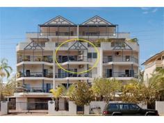  9/3 Lambell Terrace Larrakeyah NT 0820 This solidly built unit is brilliantly positioned on the cusp of the city. Situated on the third floor in a block of twelve apartments this spacious unit has full security including a lift and a electric gate. There are only three units on this floor including storage. The unit is fully air-conditioned and fully tiled in the living areas.  The apartment has fabulous flow-through breezes and sea glimpses and is a delight to sit on the balcony in the evening.  Only minutes from the Casino, Mindil markets and the Cullen Bay Marina with its many restaurants. Close by is the city and wharf precinct. The modern kitchen has an electric wall oven with an electric cook-top, range-hood and microwave space. There are overhead cupboards and a breakfast bar. The two bedrooms are sizable with built-in wardrobes, both have air-conditioning and are carpeted. There is a large spa bath in the en-suite and overhead shower. Also includes a toilet and cupboard for storing towels etc. The main bathroom has shower over a bath, the toilet is separate.  The laundry is positioned near the bathrooms with cupboards and a dryer.  The apartment is currently leased at $550.00 per week with a large organization who would like to stay for two or three years. Leased to mid 2014. 