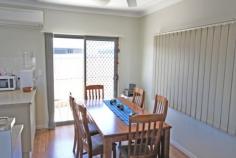 4/35 Strattman Street Mareeba Qld 4880 This modern 2 bedroom unit is located just a stone's throw from the CBD and has all you could need in spades!  There is a spacious open plan lounge that flows through to the dining and the well-designed U shaped kitchen that makes preparing meals and entertaining easy.  There's plenty of space in the bedrooms and they both have built in wardrobes with mirrored doors and the bathroom is spacious and very stylish.  The back courtyard is very low maintenance and provides access for a great breeze through the unit. Book your inspection today as priced like this, it won't last long!!  For more information or to arrange a private inspection please call Marketing Agent Aurelia Rogato 