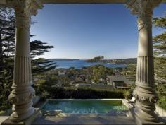  17 Stanley Ave Mosman NSW 2088 Property Details Suburb: 	 Mosman Bedrooms: 	 4 Bathrooms: 	 5.5 ‘Glenmire’ – Peerless Balmoral estate For a comprehensive eBrochure email darren@kenjacobs.com.au • ‘Glenmire’ is an unrivalled 1391sqm estate of historical significance • A magnificent sandstone Victorian Italianate marine villa capturing grandstand views across Balmoral Beach to Sydney Harbour Heads • Currently set up as a 4 bedroom home including the opulent light filled master suite with Juliette balcony, 5 stone bathrooms and 2 powder rooms • Lower level casual living and dining spaces open to an ambient conservatory with intricate mosaic tiled flooring, exposed sandstone walls and arched French doors • At the home’s heart lies an ornately carved solid American oak and marble gas kitchen with French Lacanche twin ovens • A turret contains two separate study spaces, one with magical 360-degree views taking in the Manly skyline. • Meticulously landscaped, idyllic grounds surround the residence, providing a multitude of private areas in which to unwind • Gas fires within original fireplaces with marble surrounds grace each bedroom and the library  • Hydronic under floor heating to the lower level and reverse cycle air conditioning ensures comfortable living • Prestige touches include a wine cellar, zoned integrated SONOS system, two ultra lift TV’s, a lift accessing all levels and back to base security, 4 car garage with car lift.  • Located just a brief walk away from the picturesque shores of Balmoral Beach – renowned for its Harbour side restaurants and cafes  Inspection by appointment only, Fridays, 1030am-1130am 