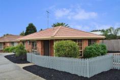 1/161 Townsend Road Whittington Vic 3219 
 
 Smart, Single Level and Secure
 
 Ideal for those downsizing, starting out or 
investing, this single level unit with garden vistas has been 
meticulously maintained by its owners. Immaculately presented 
throughout, the spacious accommodation enjoys refurbished interiors, 
open plan kitchen/meals with garden views and ample bench space, 2 
bedrooms both with birs, bathroom, laundry and separate powder room. 
Outside has a rear private courtyard, lovely landscaped garden space and
 is placed at the front of a complex of only two. The location has a bus
 stop close by, moments to Newcomb shopping and a few more to central 
Geelong. 
 
 
 