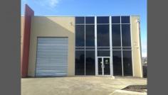 4/148-150 McClelland Avenue, Lara, Vic 3212 Modern Affordable Warehouse Glass front providing natural light Approx. 200m2 Close proximity to Melbourne Road Zoned Industrial 3 Security alarm High access roller door Onsite parking Amenities For Sale or Lease 