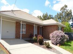  15 Beattie Street Temora NSW 2666 Classic Charm,Peaceful Area Looking for an investment? Perhaps downsizing?  3 bedroom brick family home with easy access to the CBD; this home is just 9 yrs old.  Packed with features:  3 carpeted bedrooms all with large built ins  Open plan living is the theme as you walk through the front door. Your immediate thought would be “ how nice”  You have a carpeted lounge room - central kitchen with all mod cons - dining or family room.  Sliding door leads to the rear verandah and entertainment area  Family bathroom has shower recess ,bath , vanity and mirrored wall cabinet. Ensuite is accessible to the master bedroom  Well appointed laundry - double door linen cupboard  Comforts- natural gas and large R/C air con, single lock up garage with storage, attractive established easy to maintain gardens front and rear. For Sale $269,000 Features General Features Property Type: House Bedrooms: 3 Bathrooms: 2 Indoor Built in Wardrobes Reverse cycle Air Conditioning Outdoor Garage Spaces: 1 Shed Inspections Inspections by appointment only 