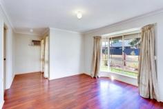 1/27 Tilshead Road, ELIZABETH NORTH SA 5113 $189,500 Just the ticket for retirees or first home buyers. Delightful air conditioned 2 bedroom unit in a great location close to transport, local shops and parks. The spacious lounge is fitted with floating timber floors and enjoys a views of the neat front garden through a lovely bay window. The beauty of the gorgeous white kitchen is further enhanced by lead light overhead display cabinets. The kitchen also includes stainless steel double bowl sink, range hood and stove with halogen hot plates. 