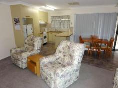  AFFORDABLY YOURS IN A GOOD LOCATION 
							Situated in a small unit community sits this attractive 2 bedroom
 brick Unit with rear lane access. You will appreciate the reasonable 
sized side and rear fenced yard with a stamp concrete pergola area to 
relax on + lockup storage cupboard. The unit consists of single 
carport with adjacent entertaining area, 2 good sized bedrooms both with
 built-in robes, generous sized open plan kitchen / Dining and lounge 
area. There are also a reverse cycle air-conditioner unit in the living 
area + ducted evaporative air-conditioning. Ring now to book your private inspection.