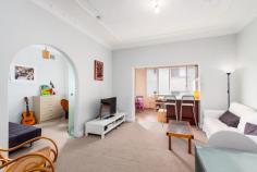  16/251 Carrington Road Coogee  NSW 2034 This light and bright two bedroom apartment has been tastefully renovated in recent years to include a modern kitchen and bathroom. The formal entrance hall leads through to the large open plan living area to the east and, with ample space for eating, the modern kitchen boasts Ceasarstone benches and stainless steel Smeg appliances including gas stove top and dishwasher. Large north and east facing windows keep the living area light throughout day. High ornate ceilings provide a sense of space and character that is complemented by picture rails and timber framed windows. Residents enjoy district views to the north from the master bedroom that includes a large built-in wardrobe.  A laundry space is conveniently incorporated into the bathroom that is serviced by an instantaneous gas hot water system. Coogee Public School and a variety of shops, restaurants and cafes are nearby on Coogee Bay Road. Coogee Beach is within walking distance and buses to most destinations stop nearby. 