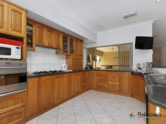  19 The Esplanade Ballajura WA 6066 3 LEVEL MASTERCLASS! Set in the Lakeshore Private estate is a 480SQM, 3 level home, perched on 928SQM of land, in an elevated position with views of the lake in a cul-de-sac location. The original owner/builder is offering this custom designed home for the first time since being built in 1994 & very rarely does a home of this size, oozing quality & extra features come available.  Fantastic opportunity for the buyer looking for a mixture of luxury & privacy to bring up their family with plenty of room to roam. Please call Michael Conte to arrange a private inspection. Ground floor Features: -4 car lockup garage -Workshop -Store room -Toilet -Staircase storage -Separate wash basin -107SQM floor area approx 1st floor features: -King size master bedroom & large W.I.R -Ensuite -Games room with bar & balcony with lake views. -Second bathroom -Study/ 2nd Bedrooms -Separate dining area -Spacious kitchen with solid cabinetry & granite bench-top -Open planning family & meals area -Huge laundry with w/extra storage, double trough & 4th toilet -2 alfresco areas -2 storage closets -312SQM floor area approx General Features Property Type: House Bedrooms: 5 Bathrooms: 3 Building Size: 480.00 m² (52 squares) approx Land Size: 928 m² (approx) Indoor Features Toilets: 5 Alarm System Air Conditioning Outdoor Features Garage Spaces: 4 Other Features Built-In Wardrobes,Close to Schools,Close to Shops,Close to Transport,Garden 
