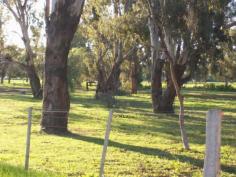  40 Racecourse Rd Berrigan NSW 2712 AREA: 5,083m2 
LOCATION: Opposite Berrigan Race Track under 2 km to centre of town on 
quiet sealed road, between Riverina H/way and Cobram Rd. only 30 minutes
 to the Mighty Murray River. 
 
ARE YOU LOOKING FOR A MANAGEABLE SMALL ACREAGE BLOCK CLOSE TO TOWN WITH A
 GREAT VIEW, LOVELY SHADE TREES, LEVEL AND EASY TO BUILD ON. HAVE YOUR 
OWN HORSE AND CHOOKS OR JUST LIVE IN A WONDERFUL PRIVATE SPOT AND BUILD 
YOUR DREAM HOME! THE VIEW WILL NEVER BE BUILT OUT, HOW GOOD IS THAT!!! 
 
THIS PRESENTS A RARE OPPORTUNITY FOR A HORSE TRAINER TO OWN A GREAT 
BLOCK OPPOSITE THE RACETRACK. BERRIGAN HAS MANY RACETRACKS WITHIN 2 
HOURS DRIVE, IT'S A WONDERFUL PLACE TO TRAIN HORSES WITH THE TRACK 
OPPOSITE AND NUMEROUS TRAILS TO VARY THEIR WORK AND ONLY 3 HOURS TO 
MELBOURNE. 
 
POWER AND WATER ARE AT THE BOUNDARY, NEW FENCING AND DRIVEWAY AT THE FRONT. 
THIS IS A RECENT SUBDIVISION BY MYSELF (THE AGENT) I AM NO LONGER 
TRAINING HORSES BUT CAN SAY WHAT A SUPER SPOT IT IS TO LIVE AND HAVE 
RETAINED MY HOME NEXT DOOR. 
 
SUBDIVIDED INTO 2 HORSE SAFE PADDOCKS WITH 3 HORSE SHELTERS. IT IS A 
UNIQUE CHANCE TO OWN A PLACE LIKE THIS, THEY ARE SO HARD TO FIND!!! 
. 
 VALUE AT $49,000 