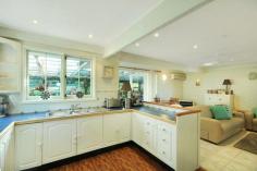Faulconbridge, NSW 2776 For those purchasers out there looking for an individual home in a great
 neighbourhood, that’s handy to all public amenities – well look no 
further. This full brick and timber home constructed in the 1980’s sits 
up high and enjoys sweeping views towards the Sydney basin. Imagine 
sitting out on the verandah watching the twinkling lights during the 
evening or sitting back with a cup of tea and watching the morning sun 
rise? The home features three bedrooms, each with built in robes, an
 ensuite, plus a commodious main bathroom with a statement claw foot 
bath and timber lined walls. There is a central living room area, from 
which the kitchen, laundry and covered patio adjoin. The kitchen has 
been renovated and provides new appliances, and plenty of storage. The 
large covered patio is reached through French doors to the rear of the 
home. This shady area and the gazebo are ideal spots for entertaining 
and relaxing with a quiet weekend meal. At the rear and side of the 
home, the lawns and gardens provide a private space that family and 
friends are sure to enjoy. A concrete driveway provides access to the 
separate garage at the rear of the yard. There is a secure store space 
under the house and garden shed for extra bits and pieces. The garage, 
cellar & gazebo are fully powered with lighting and power outlets 
 This high side location is ideal for the active family with schools 
,Aquatic centre, National Park, ovals, and bus stop, all less than one 
km away. The sloping garden block size is 1,010 m² in area. 