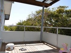  2/23 Nelson St, Woolgoolga, NSW 2456 With beach and town shopping only minutes' walk down the road, set out amongst three other strata title properties is a big attraction. Be impressed by the solid timber floors through out the kitchen and main living area leading out on to the modern deck with northerly views of the ocean and beach reserve. Main bedroom has ensuite built-in robes and is convenient to all upstairs living. Down the solid timber stairs has two bedrooms, built-ins, one has Bi fold doors two give you options of either a second living or study. This area is completely tiled throughout with the main bathroom close to both bedrooms. Single auto lock up garage has direct access to apartment. Small fenced yard is paved with gardens & cloths line. Read more at http://woolgoolga.ljhooker.com.au/39PHCC#qsfwAyWzWyCi0pEG.99 