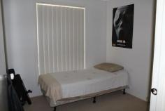  1/28 Garland Road Cessnock NSW 2325 This three bedroom fully detached villa is located in a new estate in Cessnock and is surrounded by other quality homes. 
All bedrooms have built in robes and the main bedroom features an ensuite bathroom. 
The living area is spacious and the home chef will be impressed by gas 
cooking and the sparking stainless steel appliances. This home also 
features a separate dining area, main bathroom separate laundry, a 
private fully fenced courtyard and a double garage. 
The location of this property allows for easy access to all the amenities of the Cessnock CBD plus schools and transport. 
 