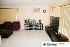 12 Spica Pl Erskine Park NSW 2759 Offers Over $459,000 Attention First Home Buyers/ Investor!!! Here is the opportunity for you to purchase, a neat and tidy 3 bedroom home in a quiet cul-de-sac with features such as: * 2 Large separate tiled living areas * 3 Bedrooms 2 with built-in's with freshly laid carpet * Secure carport with side access * Large level backyard *Currently tenanted for $420p/w or vacant possession if so required. 