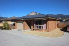 6/8 Athol Street, Lutana Tas 7009 $289,900	 This near new villa is a great option for both young and old. With perfect level access this home is welcoming and draws you inside. There are two spacious bedrooms, with a generous open plan living, kitchen and dining area, sparkling bathroom and internal access from the garage. The kitchen itself has stainless steel appliances and plenty of bench space. Being open plan you are always in the action to enjoy company while you prepare meals. The bathroom is easy care and appealing to the eye. It has a spacious shower module and stylish vanity. 