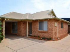  71B President Street, Kalgoorlie WA 6430 Are you looking for that perfect investment opportunity? Look no further...this fantastic brick & iron unit represents an excellent property to add to your portfolio. Centrally located and leased at $400 per week until 24/07/15, this property offers 3 good sized bedrooms, 2 bathrooms, and open plan living. A great sized patio for entertaining outback which overlooks lawn. Features Include: *Recently Painted Throughout *New Carpets *Open plan living *Built in robes *Ducted Air Cooling *Gas Cooking & Heating *Enclosed Yard * Easy Care Garden * Achieving $400 per week * Leased until 24/07/15 *Approx. 300 m2 land entitlement 