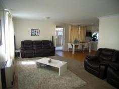  41 GEORGE STREET MARULAN NSW 2579 * Three bedrooms, all with BIR's * Lounge room with gas flued heater * Meals area with R/C A/C * Kitchen with gas cooking and rangehood * Double garage with poser and carport * Level 835sqm fenced block * Construction - Hardiplank and iron roof * Walk to shops, schools, tansport   