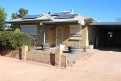  8 Cornwall St Berri SA 5343 $159,000
 Enjoy the added security and comfort in this
 solid home with roller shutters ducted evaporative air-conditioning, 
Rinnai gas heater, Daikin split system plus the added bonus of solar 
system and solar hot water system. The large lounge has two ceiling fans
 to add to your comfort, good size master bedroom with built-in robe and
 ceiling fan as well. Cupboard space is not an issue, as the kitchen is 
larger than normal and well lit with a sky light. Outside offers a huge 
10.7m x 6.7m under cover parking and a 6m x 9m shed with concrete floor,
 power and light. Call today! 

 