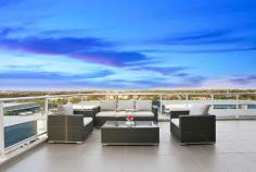  509c/81-86 Courallie Avenue, HOMEBUSH WEST, NSW 2140 This penthouse is referred to by the other residents as ‘the house in the sky’. Entertaining 100 guests to watch the fireworks on New Year’s Eve on the magnificent 170sqm terrace with massive under roof pavilion will make you the envy of your friends. 280 degree uninterrupted views from the Harbour Bridge and city to the east, Chatswood and Olympic Park to the north and the Blue Mountains to the west. This ‘one off’ design is situated on the most northern point of the Estate. Total privacy, do as you please. This is a full brick and concrete building.   