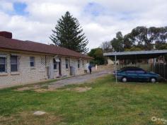  Moonta, SA 5558 $395,000 Investors looking for a secure investment ? 
 This is a great opportunity to purchase a block of units in the heart 
of Moonta. These solid brick units offer long term established tenants. 
There are 4 units, each with air conditioning, in total taking $615 per 
week. The units offer tenant under cover car parking and are situated on
 a spacious 1541m2 allotment. The units have been managed by Century 21 
for many years. Prior arrangement is required to inspect the premises as
 notice needs to be given to the tenants. For further rental information
 call Meagan Blanden on 0418 859 839 or for information on sales and 
land call Greg Smith on 0418 859 017.
