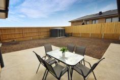  2/11 Patho Court Westmeadows VIC 3049 LAST 1 LEFT, BE QUICK !!! This stunning brand new home is up on offer for the lucky buyer who would like to buy a first home/ or their 1st or more investment(s) at an affordable price tag, the catch is that there were 10 available but  ONLY 1 left, so be quick. Comprising of an open plan, flooded with natural light formal lounge zone, stunning spacious kitchen with Caesar Stone tops and an adjoining family/meals area for extra space. 3 bedrooms on offer (master with full ensuite and WIR), birs, central lavish bathroom and laundry. Walk outside to your great size recently seeded backyard with a paved section for all your entertainment needs. Extras include: central ducted heating, refrigerated cooling, sparkling floorboards and within close proximity to schools shops and public transport. General Features Property Type: Unitblock Bedrooms: 3 Bathrooms: 2 Outdoor Features Garage Spaces: 2 