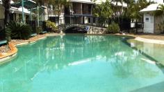 43/73 Hilton Tce, Noosaville Qld 4566 At this price of only $185,000 this should not last too long, it has been five years since I had one of the pool side units for sale. This unit comes fully furnished with not a cent to spend, not all of the four have lock up garages but this one does, if you were staying for a length of time this garage would certainly get some use. The Body Corporate is low on the one brm units with the returns higher than non pool units, the complex boasts the following, two day and night tennis courts, three pools - one heated - spas, saunas - games room - conference centre etc. $185,000 