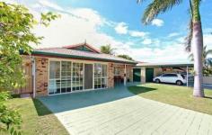  5 Jasmin Dr Bongaree QLD 4507 *5 bedroom, 2 bathroom, 4/6 car spaces 
*2 separate living areas + media room 
*Good size kitchen with new dishwasher 
*3kw solar panels 
*6m x 9m shed, 6m x 6m carport, 6m x 6m open car spaces 
*Raised garden bed for the hobby gardener 
*Rainwater tank and pump 
*Outdoor pergola entertaining area 
*Located in Bongaree close to shops, medical and public transport 