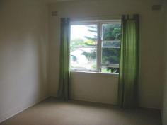 Well presented 2 bedroom apartment with, eat-in kitchen, combined 
lounge and dining. Shared laundry with space for own machine. Located 
on ground floor of a small block in quiet location. Bus at door and 
walk to local shops. Good access to city. 
Main bedroom with Built-in robe, Eat-in kitchen, Shared laundry, Ground 
floor, Small block, Quiet location, Bus at door, Walk shops, Good access
 to city 
Available 6/12/14