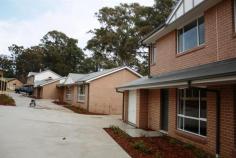  9/5-7 Winpara Cl Tahmoor NSW 2573 NEW! JUST MOVE IN Designed to impress, blend of fine finishing's throughout, flowing light filled interiors. Exclusive privacy to beautiful scenic retreat, open natural outlook, in a quiet cul-de-sac position. 2 Spacious bedrooms with large built-in wardrobes, both with excellent outlook. Open plan living, abundance of natural light and area, quality carpets to living areas, fully insulated walls and ceilings. Sparking Polytec Kitchen, modern in design, complemented with quality stainless steel appliances, ample storage and preparation bench areas. Quality built bathroom, builder’s best finish in tiling, fixture and fittings. 2nd toilet facilities and vanity, Lock up garage with internal access and additional registered car space. Enormous Feature full length rear balcony overlooking natural bushland, offers alfresco style entertainment area all year round. Landscaped gardens. Positioned close to a large new shopping centre, railway station, schools and community facilities. Inspect today. Investment or purchase at entry level, new property at exceptional value for Sydney's growing market. Award Winning Builder, John MacDonald Building Services. 15,000 First Home ... show more View Sold Properties for this Location View Auction Results General Features Property Type: Townhouse Bedrooms: 2 Bathrooms: 1 Outdoor Features Garage Spaces: 1 $350,000 