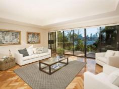  1/38 Yarranabbe Road Darling Point NSW 2027 Stunning Strata Apartment with Harbour Views 1/38 Yarranabbe Road is situated in a boutique strata security block of just 2 apartments. Opposite Yarranabbe Park & Sydney Harbour, this apartment, within a sophisticated building in a desirable dress circle position. Spacious and flexible floorplan and perfect for indoor/outdoor living and entertaining, the apartment commands magical views across the Harbour to the CBD skyline.  The apartment offers level lift access from security parking (+ storage) directly into a private foyer. Offering a separate private entrance area from the road, the apartment is set over one level. Featuring generous open plan living/dining areas, terrace, courtyard, granite Miele gas gourmet kitchen, internal laundry, ducted air con, ducted vacuum system, abundant built-in storage, European-inspired elegance & as-new presentation throughout. Includes 2 double bedrooms with 2 ensuite marble bathrooms, marble 3rd bathroom, plus a flexible study/home-office or 3rd double bedroom with alternate separate access. A stroll to marinas & waterfront parks, you'll love the lifestyle the apartment offers.   Property Snapshot  Property Type: Apartment 