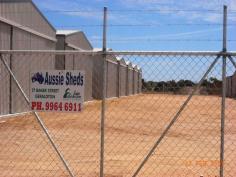 1-15/31 MOORE ROAD, Dongara WA New Strata titled sheds completed in December 2008. The
 yard is fully sealed with security fence and has 10m gates at the 
entrance and rear of property for drive through purposes. All 15 sheds have double power points on three walls and internal flood lights. Toilet facilities are also available. For
 more information contact John Cooper 9927 1322 - See more at: 
http://dongara.harcourts.com.au/Property/225494/WDAC080701/1-15-31-Moore-Road#sthash.737kWZtm.dpuf New Strata titled sheds completed in December 2008. The yard is fully sealed with security fence and has 10m gates at the entrance and rear of property for drive through purposes. All 15 sheds have double power points on three walls and internal flood lights. Toilet facilities are also available. 