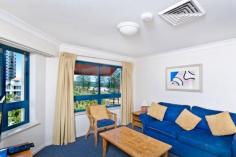  99 Griffith Street, Coolangatta QLD 4225 Self contained suite with views over Coolangatta beach through to Surfers Paradise. 2 balconies, ducted reverse cyle airconditioning. Fully furnished. Lagoon style pool ,Security parking, lifts, kids room, gymnasium and eateries complete the resort lifestyle. Beach, shopping, cinemas, transport and Twin Towns club all at hand. Put this on your 'must see' list. Offers over $490,000 