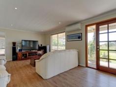  92 Briagolong Rd Stratford VIC 3862 Rural Residential LifestyleThe best of both environments a rural atmosphere on 2.2 hectares but with all town facilities in easy reach including shops, schools and sporting facilities. The home offers a lovely northerly outlook from the raised verandah across the full length of the home. There is an open plan of lounge/ kitchen/ meals area with loads of natural light streaming in, this area features a wood heater, reverse cycle air conditioner, vinyl plank flooring, dishwasher plus gas cook top and electric wall oven. All four bedrooms are carpeted with built in robes and the main bedroom has a ceiling fan, walk-in robe, ensuite of shower, vanity and toilet. The bathroom has a bath plus vanity and shower. There is also a separate laundry with good storage and a toilet. Outside the raised decking is a great area for a BBQ or to just relax and enjoy the scenery. The property has plenty of shedding available with garage/ workshop of 15 x 10 metres and a lock up steel garage with concrete flooring and power measuring 12 x 6 metres. The property is split into a couple of paddocks with good dam and also on town water. Located in an ideal position for the kids to enjoy the freedom of the open paddocks but able to ride into town. A fantastic lifestyle property! 