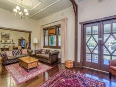  77 Fisher St Fullarton SA 5063 $695,000 - $725,000 Sit on the wonderful wide front verandah & watch the children play in the completely private front garden, exquisite character features, 4 bedrooms, 2 modern bathrooms, polished jarrah & Baltic floors, sitting room with open fire, formal dining room with box bay window, neat kitchen overlooks the family room, double carport with automatic door  - Ornate lofty ceilings  - Reverse cycle air conditioner – split system  - Gas heater  - Large gas stove ‘la Germania’  - Pantry  - Leadlight  - Open fireplaces  Secluded behind a high hedge & walking distance to good schools, shopping & transport, this home represents great value to get into the area. 