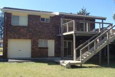  15 The Bridge Manyana NSW 2539 IMMPECAPABLE PRESENTATION Beautiful 3-4 bedroom two storey brick and tile residence + huge 7X3 metres rumpus now on offer for sale.  Massive front verandah with privacy and views to ocean and distant Ulladulla.  Double drive-in garage (drive thru single only). Full concrete driveway. Recent renovation includes extensively modernized front and rear deck. Open easy maintained level backyard. Superbly appointed U shaped kitchen with quality fittings. The open plan upstairs gives the area a multitude of uses along with sliding doors which open on to the decks for outdoor entertaining. You could be forgiven for thinking you were the only people in the surburb. A very quiet neighbourhood with the comforting sounds of the surf nearby. You’ll really kick yourself if you miss this one on the Manyana headland position. View Sold Properties for this Location View Auction Results General Features Property Type: House Bedrooms: 4 Bathrooms: 2 Land Size: 556 m² (approx) Indoor Features Toilets: 2 Air Conditioning Outdoor Features Garage Spaces: 2 Open Car Spaces: 2 Other Features Terrace/Balcony $535,000 
