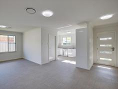  13 Gundys Lane Mudgee NSW 2850 $345,000 Exceptionally well appointed House - Property ID: 755877 A stylish retreat in a quiet cul-de-sac, this BRAND NEW home presents a bright, contemporary layout with relaxing indoor/outdoor entertainment spaces.  * Generous tiled open living/dining area  * Stone kitchen, gas cooktop and stainless appliances * 3 bedrooms - two fitted with built-in robes * Ducted Daikin Air conditioning zoned control * Three way main bathroom quality appointments * Covered alfresco entertaining flows off living * Automated garage with direct internal access * Custom laundry with bench/cupboard storage * Built by award winning local builders Lynch Building Group * Torrens Tile (No Strata fees) 284sqm block * An outstanding investment opportunity with solid returns * Walk to Schools, parkland, shops and cafs * First home owners grant eligible - $15,000 plus save on stamp duty   Print Brochure Email Alerts Features  Land Size Approx. - 284 m2  Built-In Wardrobes  Garden  Secure Parking 