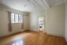  1/2 John Street Randwick NSW 2031 Property Description Oversized & Totally Unique 1 Bedroom Park Side Apartment From its ground floor position, this large 1 bedroom apartment offers rare space and fantastic potential in this coveted North Randwick locale. In tidy condition, there is ample scope to renovate/refurbish to enjoy a sensational lifestyle in peaceful, leafy surrounds. Spacious and light with windows on 4 sides and no common walls it occupies the entire ground floor and has direct access to the large common garden area. It comprises large living/dining area, modern gas kitchen with adjacent internal laundry, great sized bedroom with walk in wardrobe and bathroom (with bath). Lovely period detail is throughout and including high ceilings. Seconds from great transport to CBD, UNSW, TAFE, Centennial Park, Randwick Racecourse and just minutes from Eastern Suburbs beaches and shopping villages, here is a superb investment or first home in this highly sought after and ultra convenient position. 