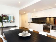  8/19 Beeson Street Leichhardt NSW 2040 One bedroom plus study apartment with study in 'The Factory' building. With generous internal living spaces and extensive alfresco entertaining area, this glamorous two-storey apartment is located within the sophisticated boutique development 'The Factory'. Presenting stylish executive living at its best, it's secluded in a serene cul-de-sac moments to the culinary delights of nearby Norton Street. The accommodation comprises of main bedroom with built-in robe and private balcony, spacious free-flowing living area, chic CaesarStone gas kitchen with stainless steel appliances, enormous private outdoor entertaining terrace, smart bathroom, additional study/media room, large internal laundries and generous storage. Features - Basement security parking, polished hardwood floors, built-in wardrobes, light-filled interiors, air conditioning, heated towel rails, energy efficient lighting. They enjoy easy access to the CBD via the nearby City West Link and Light Rail Station 