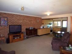  4/19 Margaret St, Cootamundra, NSW 2590 ONE OF THE FEW THREE BEDROOM UNITS IN TOWN. LOCATED IN AN ESTABLISHED STRATA BLOCK CLOSE TO THE BOWLS CLUB, SCHOOLS AND SHOPS. ON THE GROUND FLOOR IS A PRIVATE COURTYARD, KITCHEN, DINING AND LOUNGE ROOMS. UPSTAIRS INCLUDES THREE BEDROOMS, ALL WITH BUILT-INS, LARGE LINEN STORAGE, BATHROOM WITH BATH AND SHOWER. SECOND TOILET DOWNSTAIRS. SINGLE GARAGE PLUS CARPORT. OFFERED WITH VACANT POSSESSION, HOWEVER THE CURRENT LONG TERM TENANT IS ONLY TOO HAPPY TO STAY $198,000 